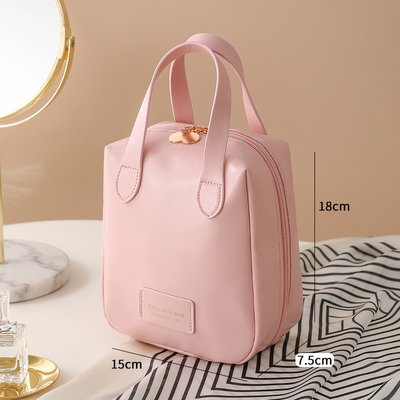 MAKEUP BAG 2023 NUEVO BAGO PORTÁVEL DE GRANDE Capacidade ÍNDURAVEL DE VIAJAMENTO BAGO PORTÁVEL DE ARRESTAMENTO DE TOILETES E CUIDADOS DA pele