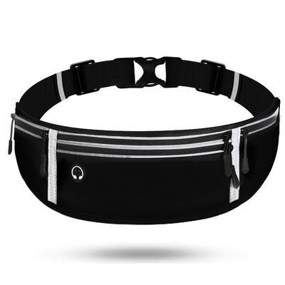 Esportes FANNY PACK CORRER BOLSA TELÉFONO MÓBIL EQUIPAMENTO MULTIFUNCIONAL DE FIMBRE DE HOMEM E MUJER impermeável ULT invisível