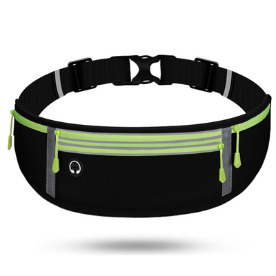 Esportes FANNY PACK CORRER BOLSA TELÉFONO MÓBIL EQUIPAMENTO MULTIFUNCIONAL DE FIMBRE DE HOMEM E MUJER impermeável ULT invisível