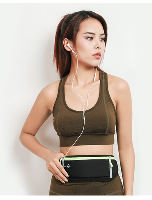 Esportes FANNY PACK CORRER BOLSA TELÉFONO MÓBIL EQUIPAMENTO MULTIFUNCIONAL DE FIMBRE DE HOMEM E MUJER impermeável ULT invisível