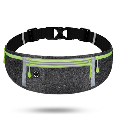 Esportes FANNY PACK CORRER BOLSA TELÉFONO MÓBIL EQUIPAMENTO MULTIFUNCIONAL DE FIMBRE DE HOMEM E MUJER impermeável ULT invisível