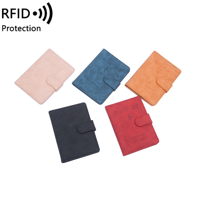 Anti-roubo NOVO VIAJE MULTIFUNÇONAL PASSPORTO BILETO DOCUMENTO PROTECÇÃO CASO RFID CARTA BUCKLE BAÇO