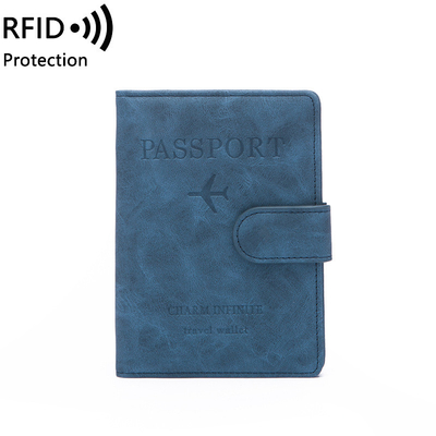 Anti-roubo NOVO VIAJE MULTIFUNÇONAL PASSPORTO BILETO DOCUMENTO PROTECÇÃO CASO RFID CARTA BUCKLE BAÇO