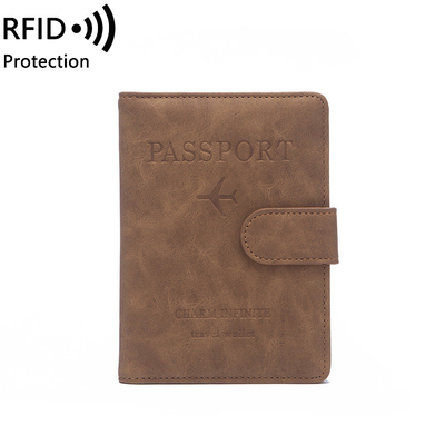 Anti-roubo NOVO VIAJE MULTIFUNÇONAL PASSPORTO BILETO DOCUMENTO PROTECÇÃO CASO RFID CARTA BUCKLE BAÇO