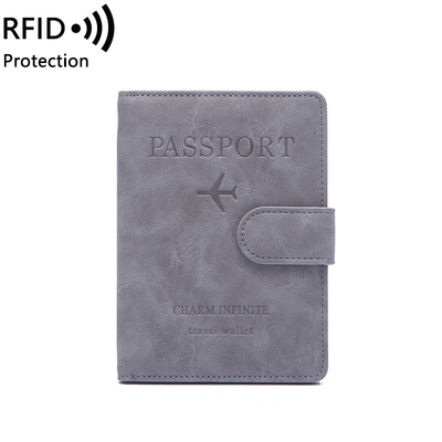 Anti-roubo NOVO VIAJE MULTIFUNÇONAL PASSPORTO BILETO DOCUMENTO PROTECÇÃO CASO RFID CARTA BUCKLE BAÇO