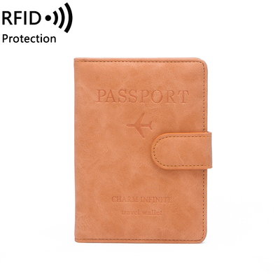 Anti-roubo NOVO VIAJE MULTIFUNÇONAL PASSPORTO BILETO DOCUMENTO PROTECÇÃO CASO RFID CARTA BUCKLE BAÇO