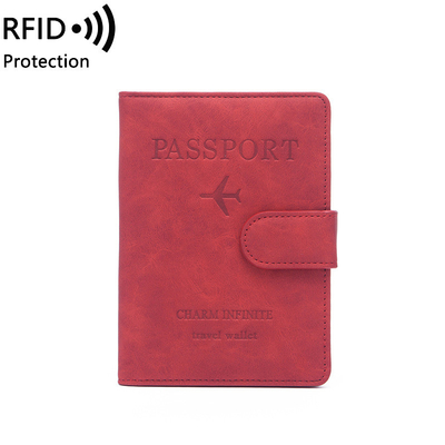Anti-roubo NOVO VIAJE MULTIFUNÇONAL PASSPORTO BILETO DOCUMENTO PROTECÇÃO CASO RFID CARTA BUCKLE BAÇO