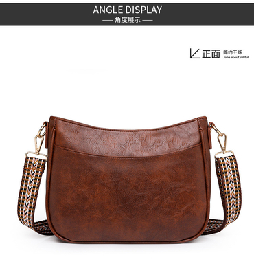 Nova bolsa macia bolsa de trabalho de viagem de mulher bolsa de baixo de braço bolsa casual bolsa de ombro de mulher de grande capacidade retro bolsa de corpo cruzado