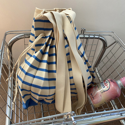 Novo saco de escritório em plissado saco feminino trançado saco de invernada de malha saco de moda saco feminino transfronteiriço