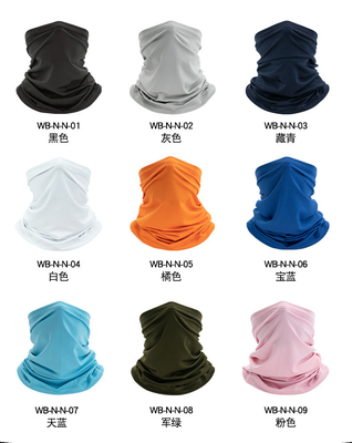 Verão PROTECÇÃO SOLAR RESPIRÁVEL GELO SILKA BANDANA BIB PISCINHA ALÁ DO LAR FACE MAGICO ESCARF BIB BIB MÁSCA CABEÇA DE ESPORTO