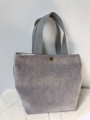 Arty Corduroy BAG Casual MINI LADY PORTÁVEL BAG VINTAGE BAG BENTO BAG