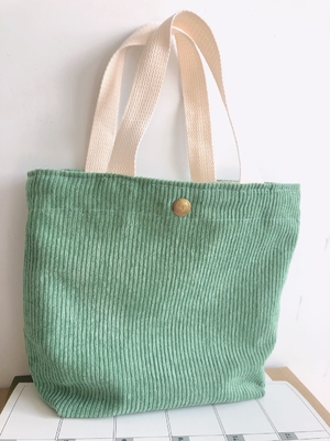 Arty Corduroy BAG Casual MINI LADY PORTÁVEL BAG VINTAGE BAG BENTO BAG