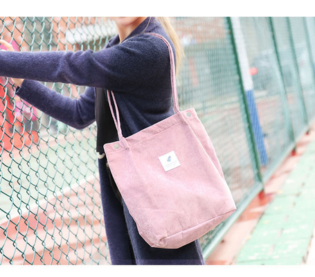 BOLSA DE MUJERES MODA SIMPLE BOLSA CORDUROY BOLSA DE CLASSE LANA BOLSA DO ESPALHO BOLSA CAMPUS BOLSA CROSSBODY BOLSA TOTE BOLSA