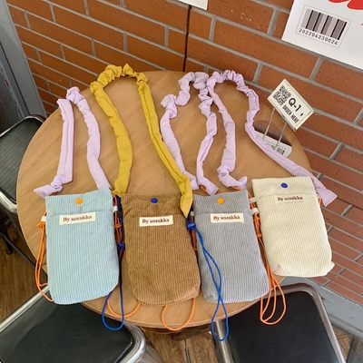 CORDUROY BALSA TELÉFONICA BALSA CROSSBODY BALSA DE OLHO BALSA DE Caminhada MINI BALSA DE MANUAL