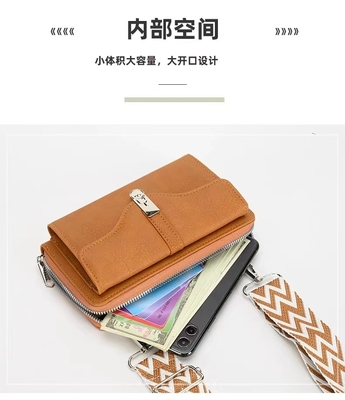 BOLSA DE MUJERES 2023 Outono e Inverno NOVA BOLSA DE MUJERES SINGLE SHOULDER CROSSBODY BOLSA BROADBAND TELÉFONOS MOBILES BOLSA de grande capacidade S