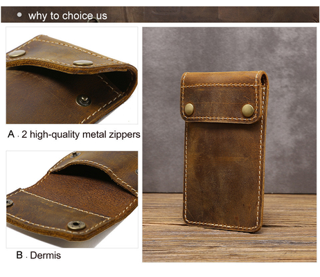 Transfronteiriço RETRO CRAZY PELO DE CAVALO BOLSA DE RELÓGIO CONVÍNIO CREATIVO PELO DE RELÓGIO