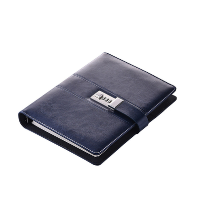 A5 CODE BOOK Caderno de Notas COM LADER DE bloqueio Cartão Cartão CODE BOOK Folha solta Diário secreto