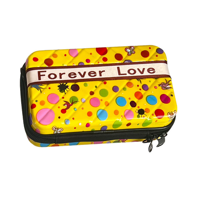 ASB+PC MATERIAL PORTÁVEL SHELL HARD MAKEUP BAGÃO UM OLHADO BAGÃO PORTÁVEL DE ARMAÇÃO COM BÓXA DE REGALO DE MANHA FESTIVAL ENCONTRO ANAL