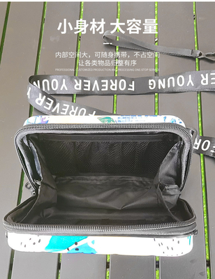 ASB+PC MATERIAL PORTÁVEL SHELL HARD MAKEUP BAGÃO UM OLHADO BAGÃO PORTÁVEL DE ARMAÇÃO COM BÓXA DE REGALO DE MANHA FESTIVAL ENCONTRO ANAL