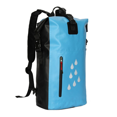Saco impermeável de PVC para o exterior de grande capacidade Saco impermeável de deriva para homens e mulheres Mochila impermeável multifuncional