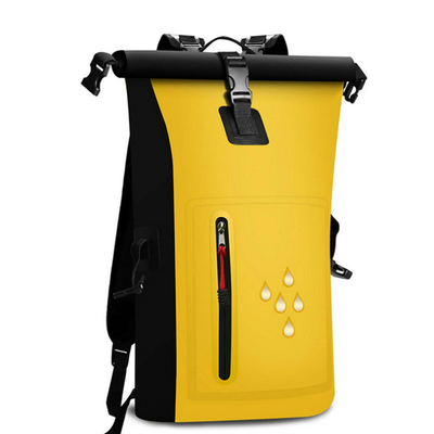 Saco impermeável de PVC para o exterior de grande capacidade Saco impermeável de deriva para homens e mulheres Mochila impermeável multifuncional