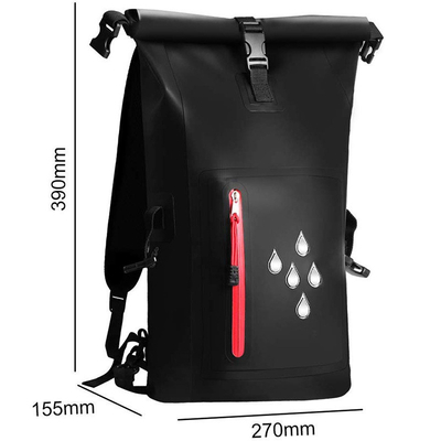 Saco impermeável de PVC para o exterior de grande capacidade Saco impermeável de deriva para homens e mulheres Mochila impermeável multifuncional