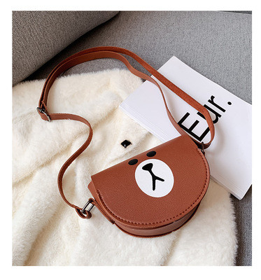 2024 MODA NOVA GIRL BABY MODA OLHADO BALSA CROSSBODY BALSA CARTOON BALSA MUDANÇA PRINCESA BALSA PEQUENA