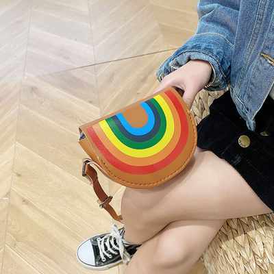 2024 MODA NOVA GIRL BABY MODA OLHADO BALSA CROSSBODY BALSA CARTOON BALSA MUDANÇA PRINCESA BALSA PEQUENA