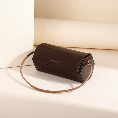 2024 NEW SIMPLE FASHION PEQUEIRA BALSA REDO TUDO SINGLE OLHO CROSSBODY BALSA FEMMINHA FASHION BALSA NICHE CYLINDER