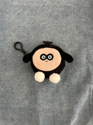 OVO PARTY RUND PLUSH MOINET PURSE bolsa de escola colete pendente fone de ouvido armazenamento saco bolsa de moedas
