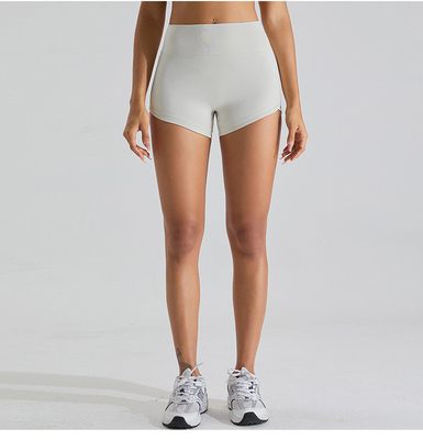 Calças de yoga abdominais femininas calções de ioga de três pontos calças apertadas de fitness calças de corrida