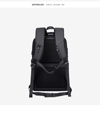 NOVA BUSINESS mochila diária de viagem mochila masculina de grande capacidade absorvente de choques impermeável mochila de escola mochila de laptop