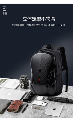 NOVA BUSINESS mochila diária de viagem mochila masculina de grande capacidade absorvente de choques impermeável mochila de escola mochila de laptop