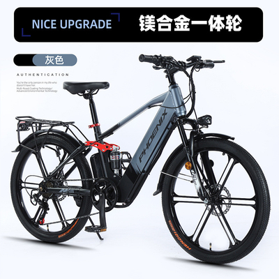 ELÉTRICO NOVA bicicleta elétrica bicicleta de montanha adulto retro fora de estrada velocidade variável motor de aceleração bicicleta eléctrica