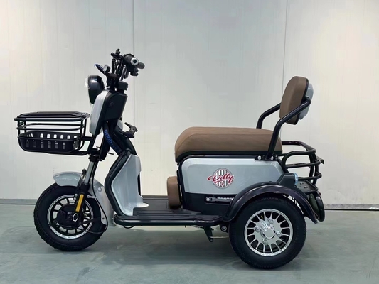O novo triciclo elétrico traz seu próprio bebê para a casa para pegar as crianças