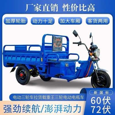 TRICÍCULO ELÉTRICO CAMION LOAD WANG NOVO ESTANDARDO NACIONAL CARRO ELÉTRICO EXPRESSO CARRO STALL TRICÍCULO VEÍCULO AGRICULTURAL GRATUITO