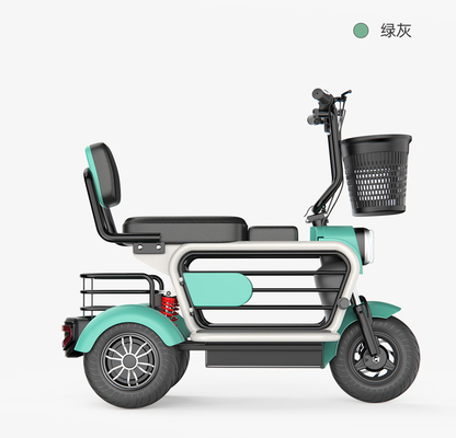 PET TRICYCLE ELÉTRICO MINI HOME PICK UP Crianças pequenas mulheres com crianças caminhar LITIO ELÉTRICO bateria carro