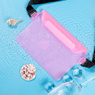 3 camadas SEALED GRANDE TELÉFONOS MOBILES impermeável BAÇO OBLÍCUO STRADLE NATURAL impermeável FANNY PACK PVC rafting mar ao ar livre