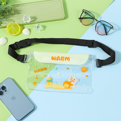 3 camadas SEALED GRANDE TELÉFONOS MOBILES impermeável BAÇO OBLÍCUO STRADLE NATURAL impermeável FANNY PACK PVC rafting mar ao ar livre