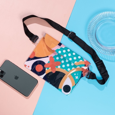 3 camadas SEALED GRANDE TELÉFONOS MOBILES impermeável BAÇO OBLÍCUO STRADLE NATURAL impermeável FANNY PACK PVC rafting mar ao ar livre