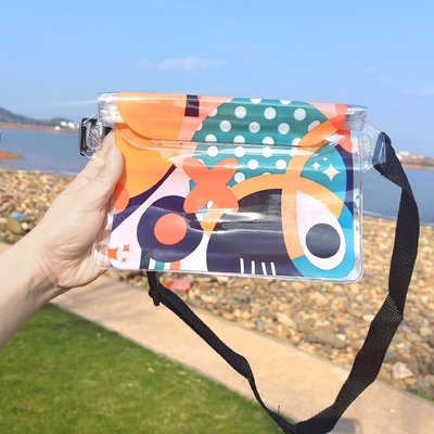 3 camadas SEALED GRANDE TELÉFONOS MOBILES impermeável BAÇO OBLÍCUO STRADLE NATURAL impermeável FANNY PACK PVC rafting mar ao ar livre