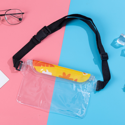 3 camadas SEALED GRANDE TELÉFONOS MOBILES impermeável BAÇO OBLÍCUO STRADLE NATURAL impermeável FANNY PACK PVC rafting mar ao ar livre