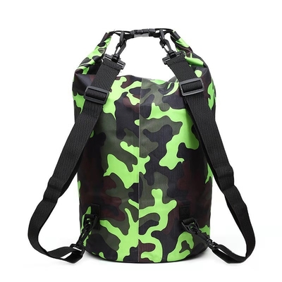 Camuflagem transfronteiriça saco impermeável ombro único ombro duplo saco impermeável balde poliéster