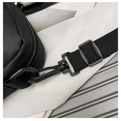 OXFORD SIMPLE RÓPELA Casual BOLSA CROSSBODY MEN'S SIMPLE SOLID COLOR TELÉFONO MÓVIL BOLSA COM UM ÚNICO ESPALHO