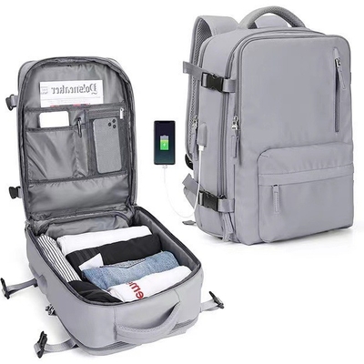 Simples viagem mochila de mulher grande capacidade grande peso leve bagagem multifuncional mochila curta viagem pobre viagem