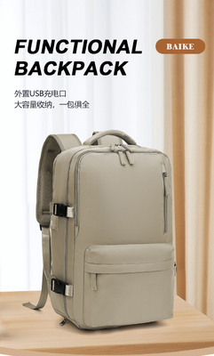 Simples viagem mochila de mulher grande capacidade grande peso leve bagagem multifuncional mochila curta viagem pobre viagem