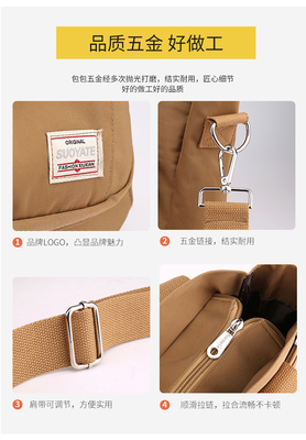 2024 NOVO ATOMOSFÉRICO BALSA DE MÃE DE GRANDE Capacidade BALSA DE MANO CROSSBODY BALSA DE NILÃO FABRICA Casual BALSA DE MUJER