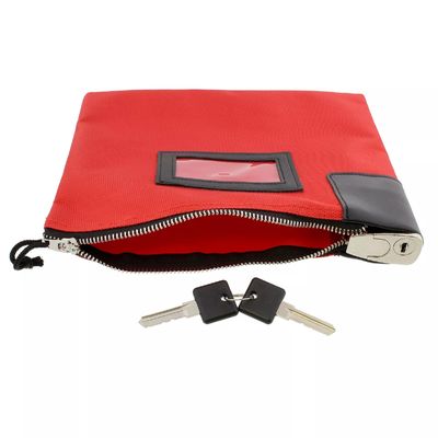 Bolsas de banco com fechadura e chaves resistentes à água Espaço grande para moedas de dinheiro Joias e cartões importantes Facil de transportar