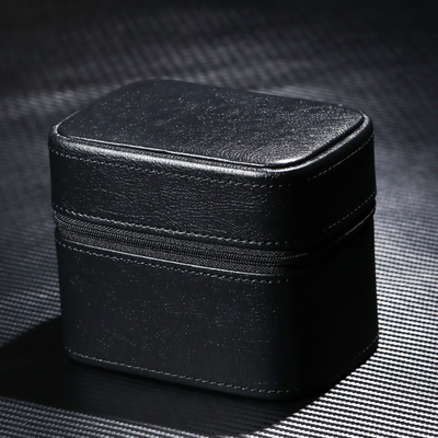 TWO WATCH COLLECTION JEWELRY BOX Transfronteiriça CARTÃO DE armazenamento de couro de vaca