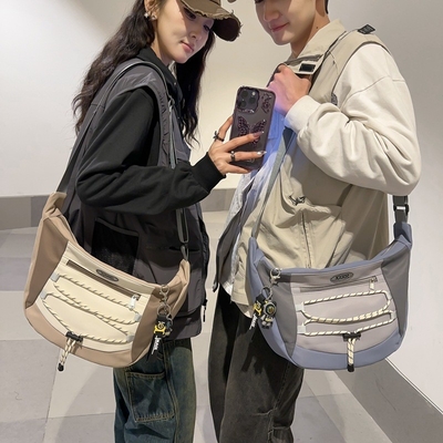 CANVAS TOTE BAG STREET FASHION GROSA Capacidade BALSA DE OLHO Classe masculina e feminina BALSA CROSSBODY BALSA DE VESTIMENTO BALSA DE VESTIMENTO